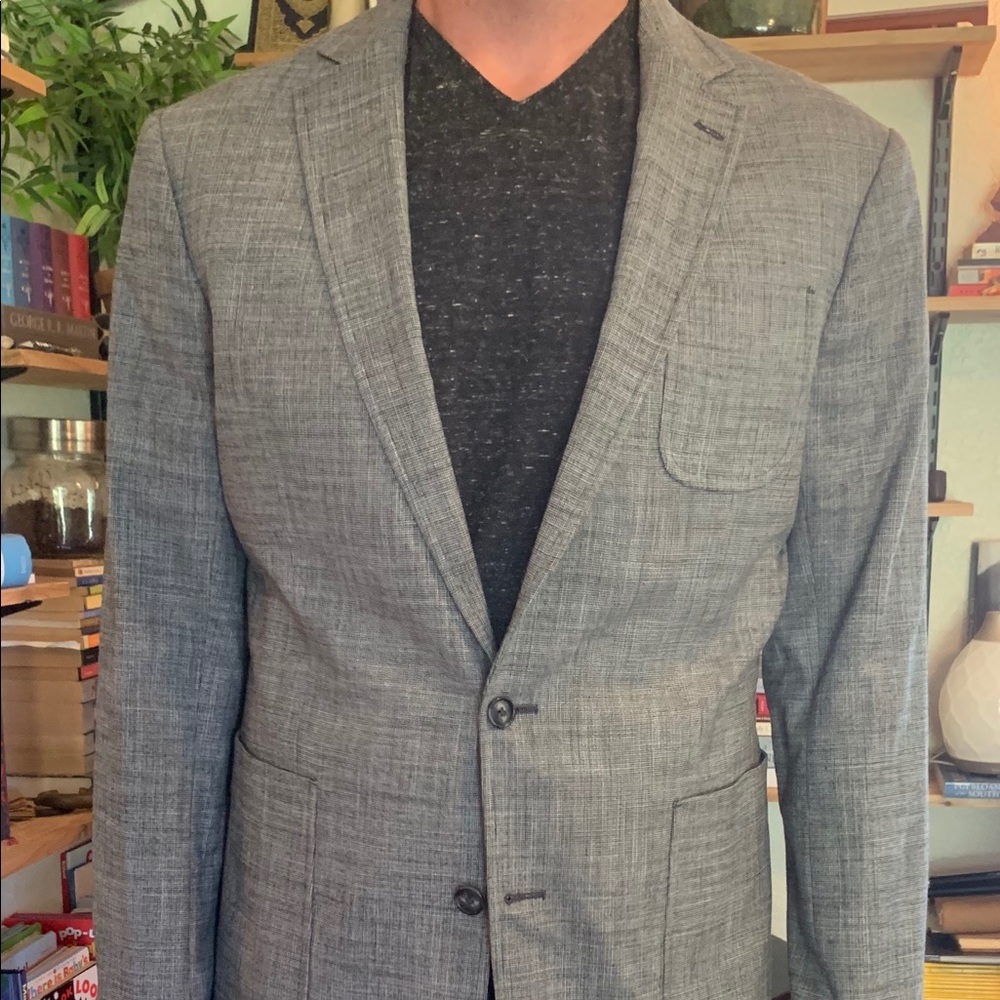 Stafford flannel stretch sport coat
